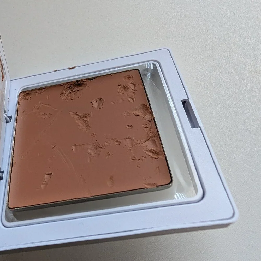 Trish McEvoy Bronzer Refill Medium Matte lot of 2 DAMAGED NICKS DENTS UNUSED